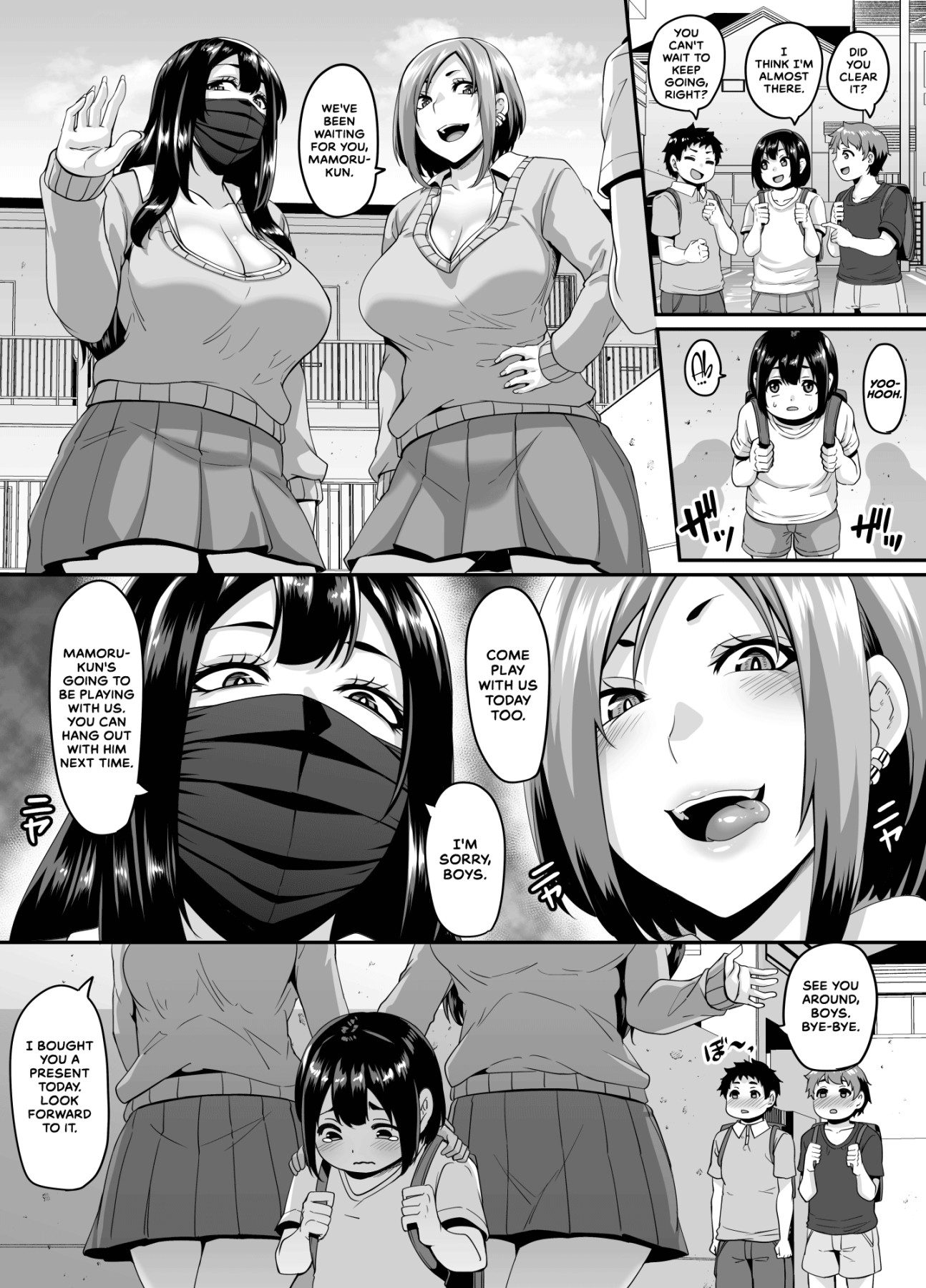 Hentai Manga Comic-We Compensated Dating Sluts Will Buy Your Little Brother So We Can show Him So Love And Turn Him Into a Dry-Orgasming Playboy-Read-26